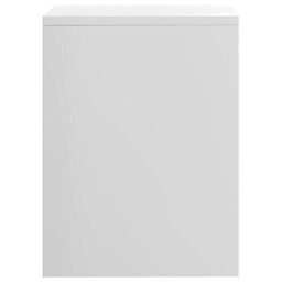 Berkfield Home Bedside Cabinets 2 pcs High Gloss White 40x30x40 cm Engineered Wood - Size: 40 x 30 x 40 cm - thumbnail 6