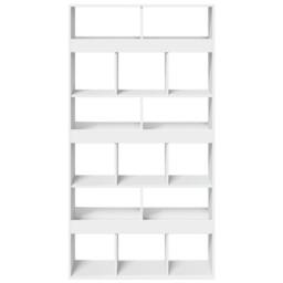 Berkfield Home Room Divider White 100x33x187.5 cm Engineered Wood - thumbnail 4