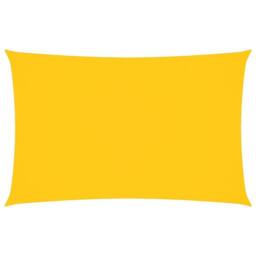 Berkfield Home Sunshade Sail Oxford Fabric Rectangular 5x8 m Yellow