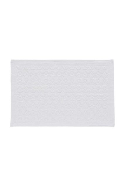 Murmur 'Stella' Cotton Percale Bath Mat in White - Size: Bath Sheet - image 1