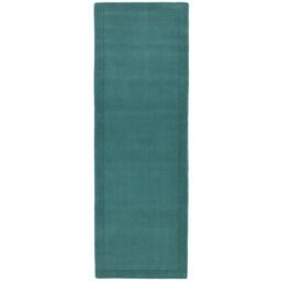 The Rug Shop UK Handmade Luxurious Modern Plain Wool Easy To Clean Area Rug in Teal - Size: 160 cm x 230 cm - thumbnail 7