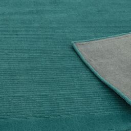 The Rug Shop UK Handmade Luxurious Modern Plain Wool Easy To Clean Area Rug in Teal - Size: 160 cm x 230 cm - thumbnail 5