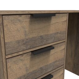 Ready Assembled 2 U Fuji 4 Drawer Vanity (Ready Assembled) in Dark Brown - thumbnail 4