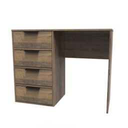 Ready Assembled 2 U Fuji 4 Drawer Vanity (Ready Assembled) in Dark Brown - thumbnail 3