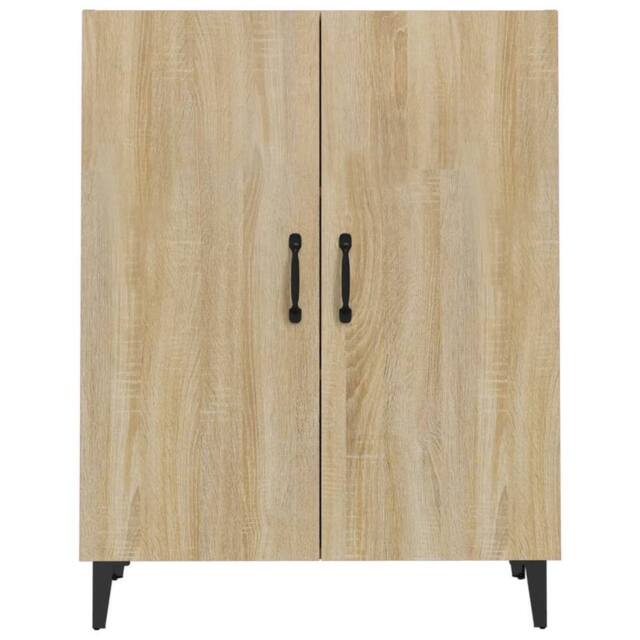 Berkfield Home Sideboard Sonoma Oak 70x34x90 cm Engineered Wood in Brown - Size: 70 x 34 x 90 cm - image 1
