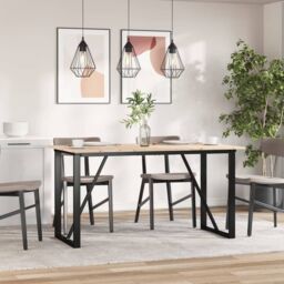 Berkfield Home Table Tops 3 pcs 80x47x1.7 cm Rectangular Solid Wood Pine in Brown - thumbnail 4