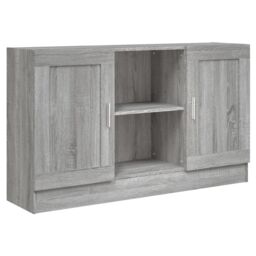 Berkfield Home Sideboard Grey Sonoma 120x30.5x70 cm Engineered Wood - thumbnail 2