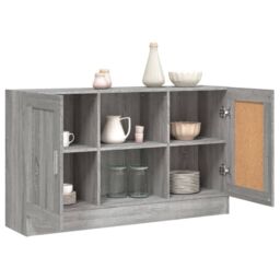 Berkfield Home Sideboard Grey Sonoma 120x30.5x70 cm Engineered Wood - thumbnail 6
