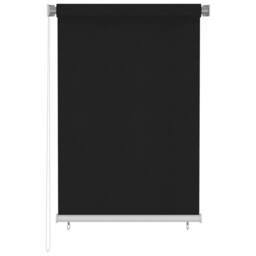 Berkfield Home Outdoor Roller Blind 100x140 cm Black - thumbnail 2