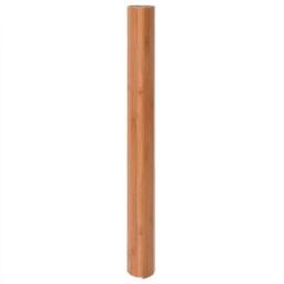 Berkfield Home Rug Rectangular Nature 80x200 cm Bamboo in Brown - Size: Medium