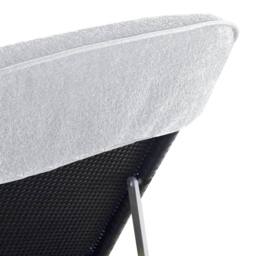 Berkfield Home Beach Towels 4 pcs White 60x135 cm Fabric 400 GSM - thumbnail 7