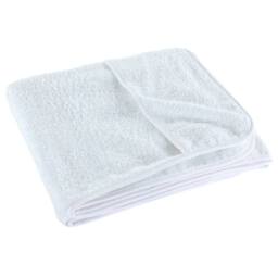 Berkfield Home Beach Towels 4 pcs White 60x135 cm Fabric 400 GSM - thumbnail 5