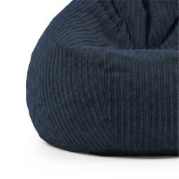 rucomfy Beanbags rucomfy Jumbo Cord Slouchbag - Indoor Classic Bean Bag for Adults in Navy - thumbnail 6