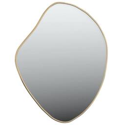 Berkfield Home Wall Mirror Gold 50x40 cm - thumbnail 3