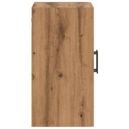 Berkfield Home Wall Cabinet Artisan Oak 60x31x60 cm Engineered Wood in Brown - Size: 60 x 31 x 60 cm - thumbnail 5