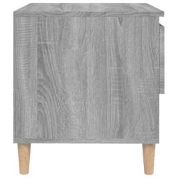 Berkfield Home Elegant Bedside Tables 2 pcs Grey Sonoma 50x46x50 Engineered Wood - thumbnail 6