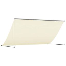 Berkfield Home Retractable Awning Cream 300x150 cm Fabric & Steel - thumbnail 5