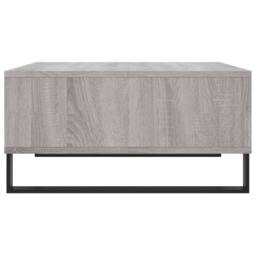 Berkfield Home Decorative Coffee Table Grey Sonoma 60x60x30 cm Engineered Wood - Size: 60 x 60 x 30 cm - thumbnail 5