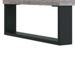 Berkfield Home Decorative Coffee Table Grey Sonoma 60x60x30 cm Engineered Wood - Size: 60 x 60 x 30 cm - thumbnail 7