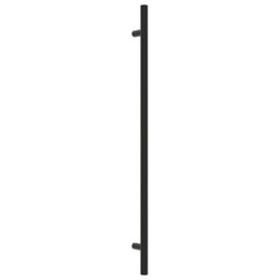 Berkfield Home Cabinet Handles 10 pcs Black 320 mm Stainless Steel - thumbnail 3