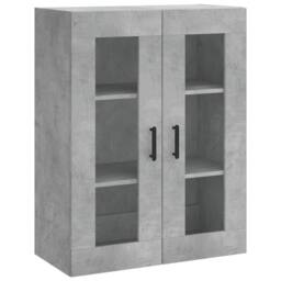 Berkfield Home Highboard Concrete Grey 69.5x34x180 cm Engineered Wood - thumbnail 5