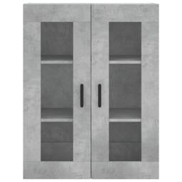 Berkfield Home Highboard Concrete Grey 69.5x34x180 cm Engineered Wood - thumbnail 6