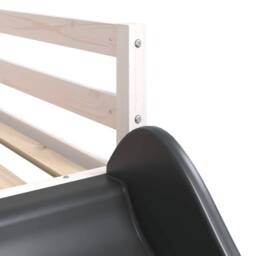 Berkfield Home Bunk Bed with Slide&Ladder without Mattress White 90x200 cm - thumbnail 9