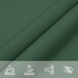 Berkfield Home Sunshade Sail Oxford Fabric Triangular 3.6x3.6x3.6 m Dark Green - thumbnail 8