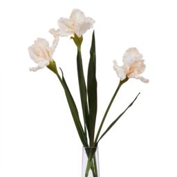 Hill Interiors The Natural Garden Collection Fringed Iris Artificial Flower in Green - thumbnail 2