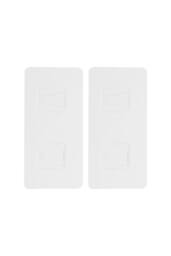 ExtraStar Press-to-Open Corner Hanging Rubbish Bin in White - Size: Large - thumbnail 4