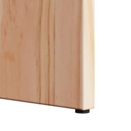 Berkfield Home Coffee Table Set 2 pcs Natural Solid pine wood in Brown - thumbnail 8