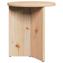 Berkfield Home Coffee Table Set 2 pcs Natural Solid pine wood in Brown - thumbnail 5