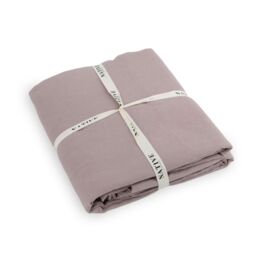 Native Natural Blush Pink Super King 100% Linen Duvet Cover (260x220cm) in Rose - thumbnail 2