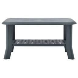 Berkfield Home Coffee Table Green 90x60x46 cm Plastic - Size: 90 x 60 x 46 cm