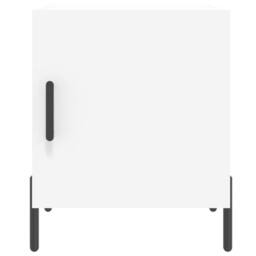 Berkfield Home Bedside Cabinets 2 pcs White 40x40x50 cm Engineered Wood - Size: 40 x 40 x 50 cm - thumbnail 6