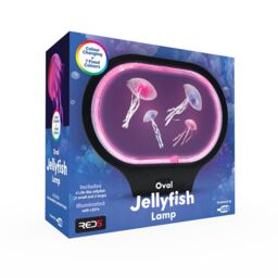 Menkind RED5 Jellyfish Soothing Oval LED Lamp in Clear - thumbnail 4