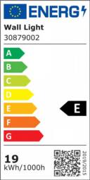 Pheashine Black 36cm Spiral LED Wall Light 19W 6000K Cool White Aluminum Acrylic - thumbnail 9