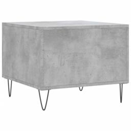 Berkfield Home Coffee Tables 2 pcs Concrete Grey 50x50x40 cm Engineered Wood - Size: 50 x 50 x 40 cm - thumbnail 9
