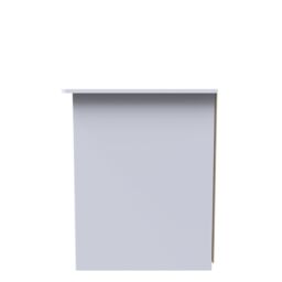 Ready Assembled 2 U Holborn Wide 1 Drawer TV & Media Unit (Ready Assembled) in White - Size: Large - thumbnail 3