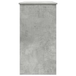 Berkfield Home Desk Concrete Grey 80x40x75 cm Engineered Wood - Size: 80 x 40 x 75 cm - thumbnail 6