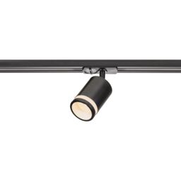 Nordlux Modern Indoor Track Spot Light Black Metal GU10 Adjustable Head - Mains Powered, IP20 - thumbnail 2