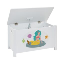 Liberty House Toys Mermaid Wooden Toy Box in White - thumbnail 5