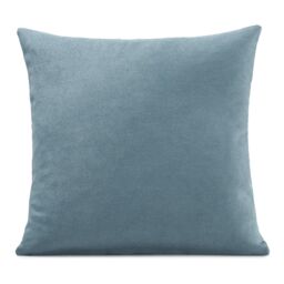 Luxury Living Velvet Chenille Cushion in Teal - Size: 55 cm x 55 cm - thumbnail 3
