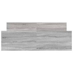 Berkfield Home Durable Bed Frame with Headboard & Footboard Grey Sonoma 120x200 cm - Size: Small Double - thumbnail 5
