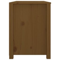 Berkfield Home Side Cabinet Honey Brown 100x40x54 cm Solid Wood Pine - Size: 100 x 40 x 54 cm - thumbnail 5