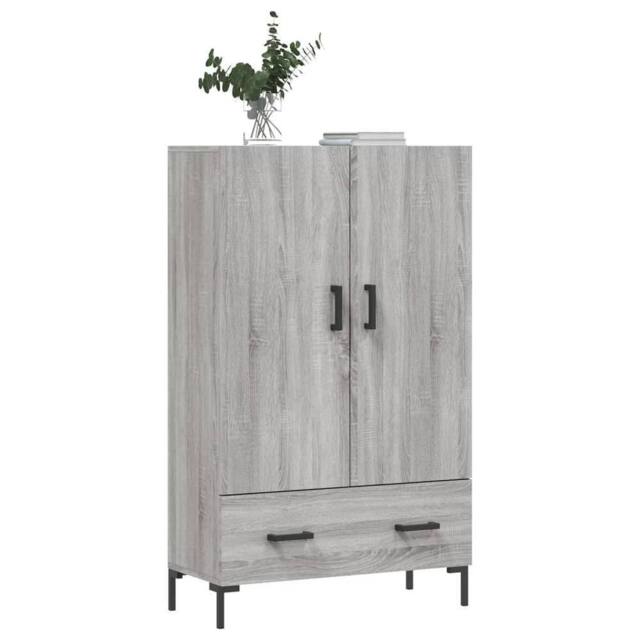 Berkfield Home Highboard Grey Sonoma 69.5x31x115 cm Engineered Wood - image 1