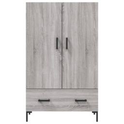 Berkfield Home Highboard Grey Sonoma 69.5x31x115 cm Engineered Wood - thumbnail 6