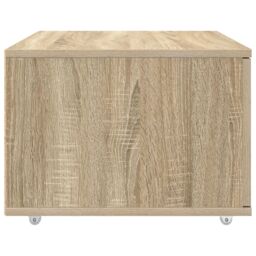 Berkfield Home Drawer Cabinet Sonoma oak Chipboard Medium Drawer Cabinet in Brown - thumbnail 6