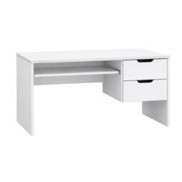 Kidsaw Modern Home Office Desk with Storage Drawers, White - Size: Large - thumbnail 2