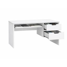Kidsaw Modern Home Office Desk with Storage Drawers, White - Size: Large - thumbnail 3